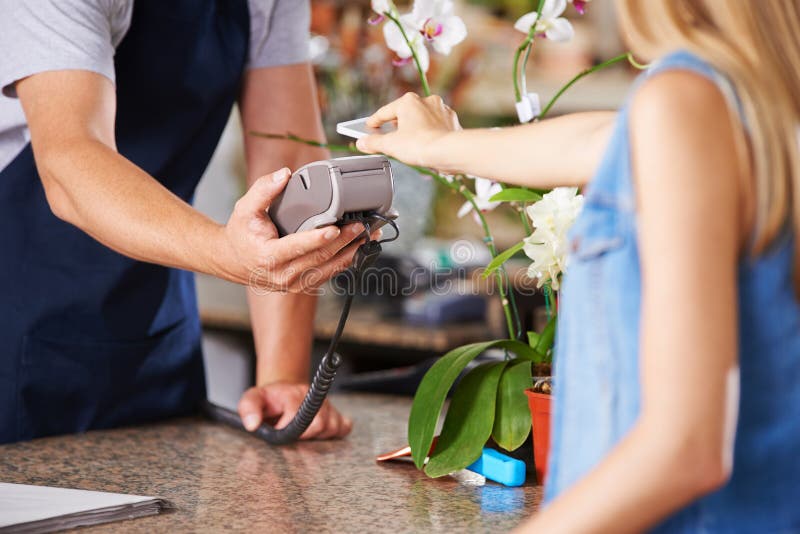 Mobile Payment at checkout in retail store