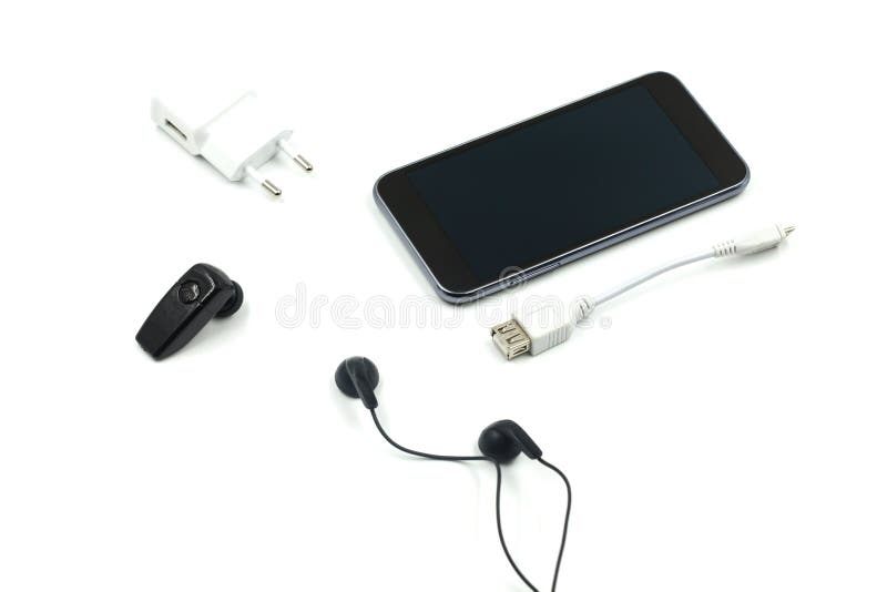 Mobile phone accessories stock image. Image of device - 101347819