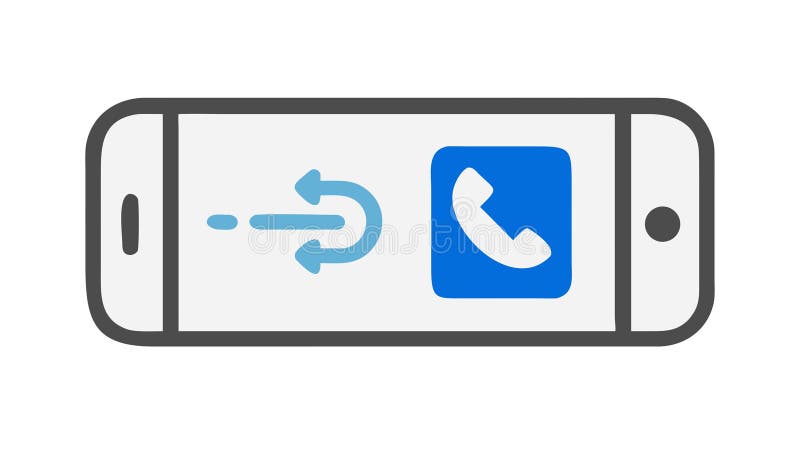 A dynamic vector icon of a mobile phone featuring arrows indicating both incoming and outgoing calls, ideal for call history logs, contact management, or communication tracking. This clear graphic helps users quickly differentiate call types and manage their phone interactions effectively. Its intuitive design simplifies complex telecommunication data, vector design Generative AI. Outgoing call vectors