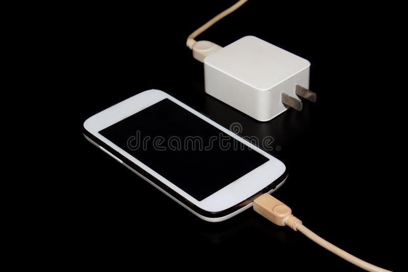 The mobile phone stock image. Image of equipment, charge 48977719