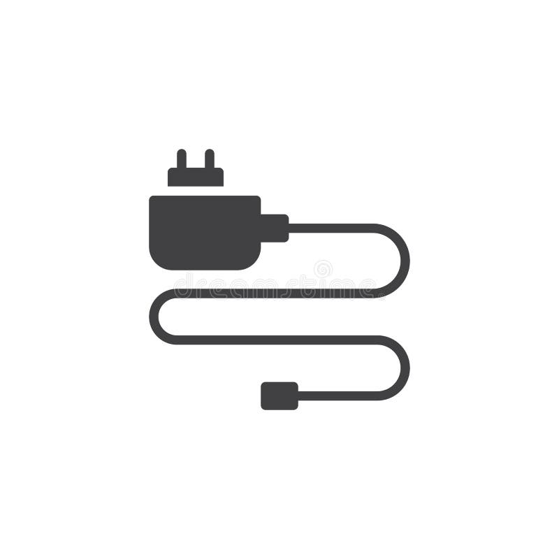 Mobile Phone Charger Vector Icon Stock Vector Illustration Of Graphics Connection Mobile Phone Charger Vector Icon Stock Vector Illustration Of Graphics Connection
