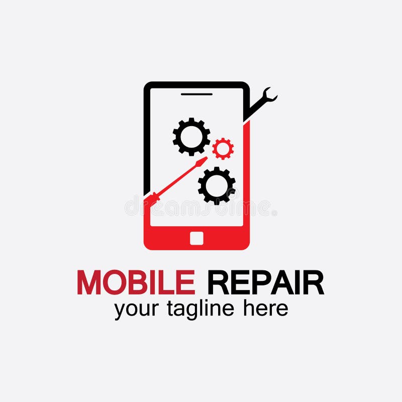 Mobile Phone Repair Logo.phone Service Logo, Rhone Repair, Simple ...