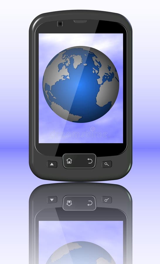 Mobile phone and World