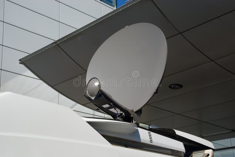 206 News Van Satellite Dish Stock Photos Free & RoyaltyFree Stock