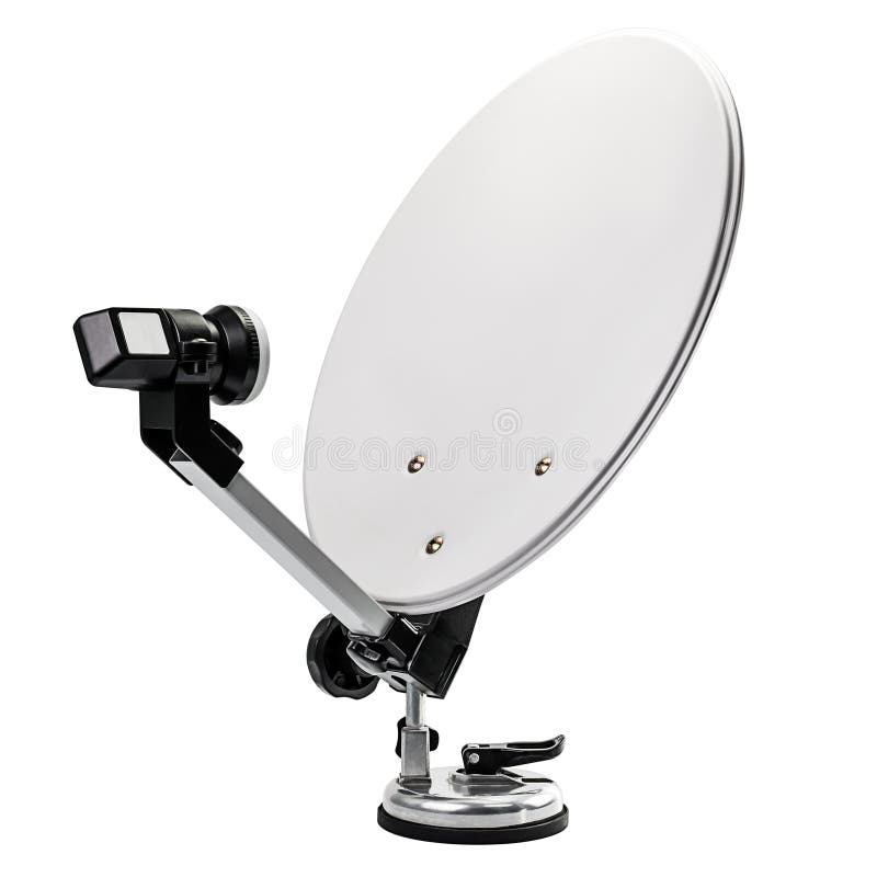 Mobile Satellite Dish stock image. Image of radio, broadcasting 36133515