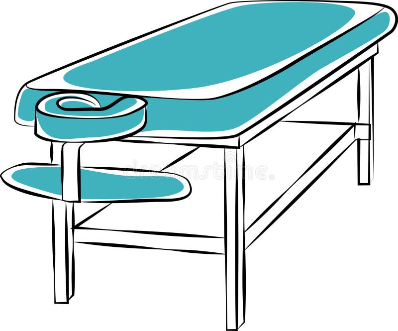 Mobilia medica Letto illustrazione vettoriale Mobilia medica Letto illustrazione vettoriale