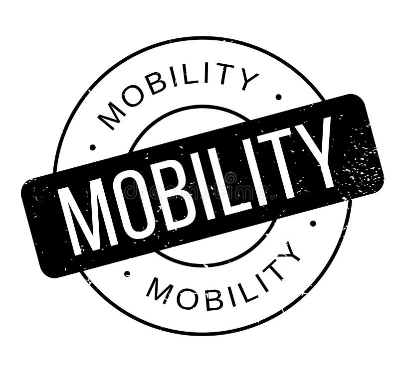 Mobility rubber stamp