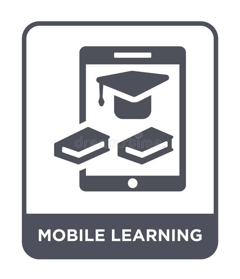 mobilna uczenie ikona w modnym projekta stylu mobilna uczenie ikona odizolowywająca na białym tle mobilnego uczenie wektorowa iko ilustracja wektor mobilna uczenie ikona w modnym projekta stylu mobilna uczenie ikona odizolowywająca na białym tle mobilnego uczenie wektorowa iko ilustracja wektor