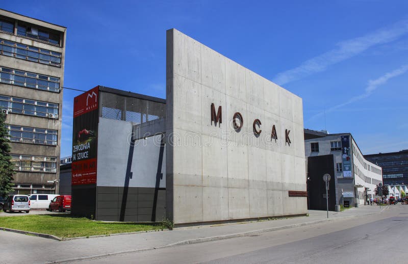 Mocak - museum of contemporary art in Krakow, Poland. stock image Mocak - museum of contemporary art in Krakow, Poland. stock image