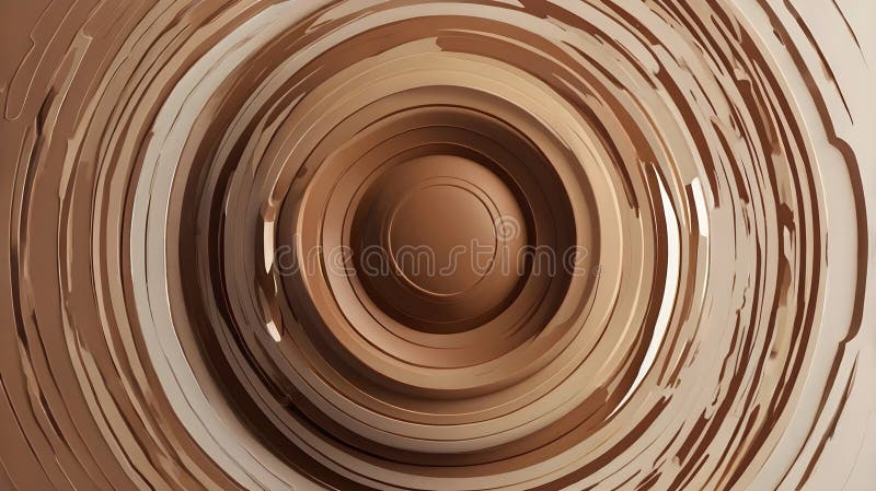 Mocha Abstracter Hintergrund mit Gradientenkreisform. vektor abbildung