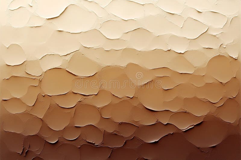 Mocha Mousse-Farbverlauf. Braune Kaffeefarbengradation für abstraktes neutrales Hintergrunddesign. Hintergrund des Beigefaltes. stock abbildung