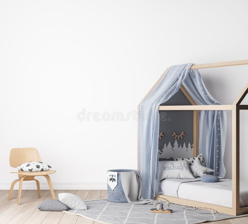 kids bed wall