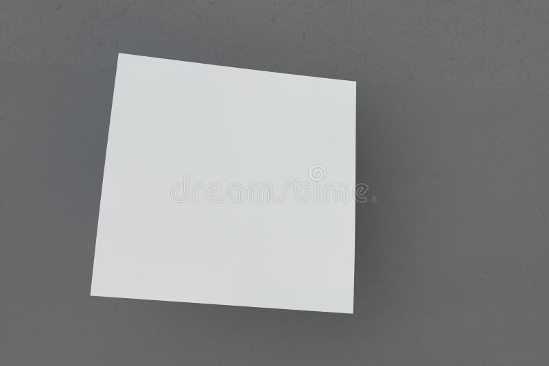 Mock-up White Cover A Square