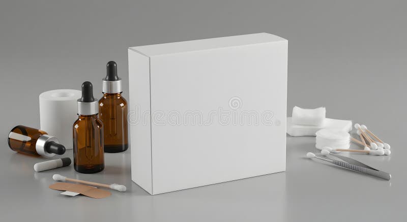 Mockup kit medicale generato dall'AIG royalty illustrazione gratis