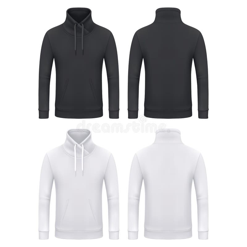 pullover moletom com capuz mockup templates pack