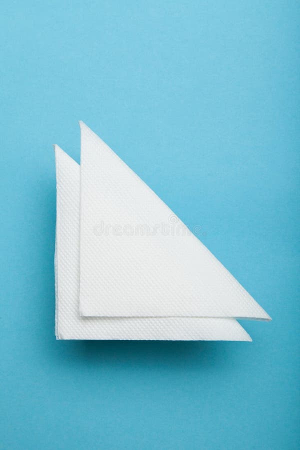 Download Restaurant Tissue, White Paper Napkin Mockup Stock Photo - Image of food, texture: 148211256