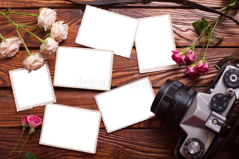 The mockup for a romantic family album stock photography The mockup for a romantic family album stock photography