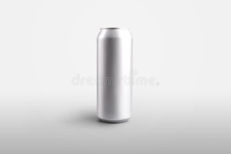 Mockup of silver aluminum cans for water and drink, standing and isolated on a white background, cylindrical packaging for presentation design. Template of empty tin bottle with juice or beer for logo. Mockup of silver aluminum cans for water and drink, standing and isolated on a white background, cylindrical packaging for presentation design. Template of empty tin bottle with juice or beer for logo