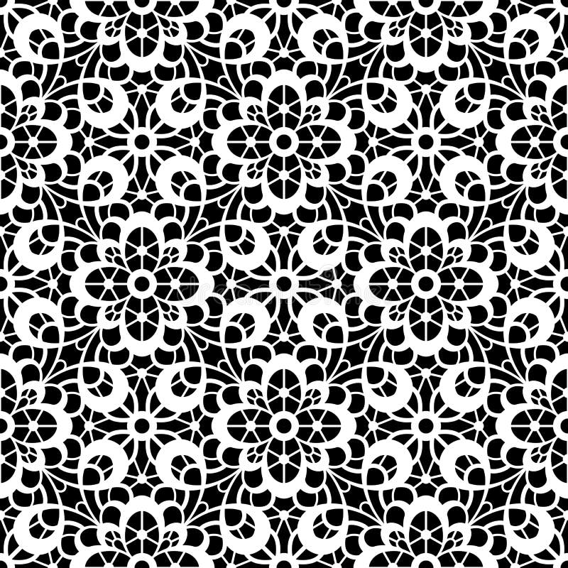 Yulakes 6 Mètres De Ruban En Dentelle Noir Et Blanc Avec Motif Floral