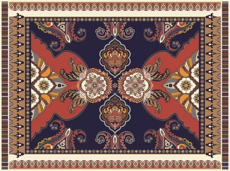 Mod?le sans couture de vecteur ornemental Papier peint sans couture ethnique Contexte g?om?trique Ornement indien coloré, vecteur illustration libre de droits Mod?le sans couture de vecteur ornemental Papier peint sans couture ethnique Contexte g?om?trique Ornement indien coloré, vecteur illustration libre de droits