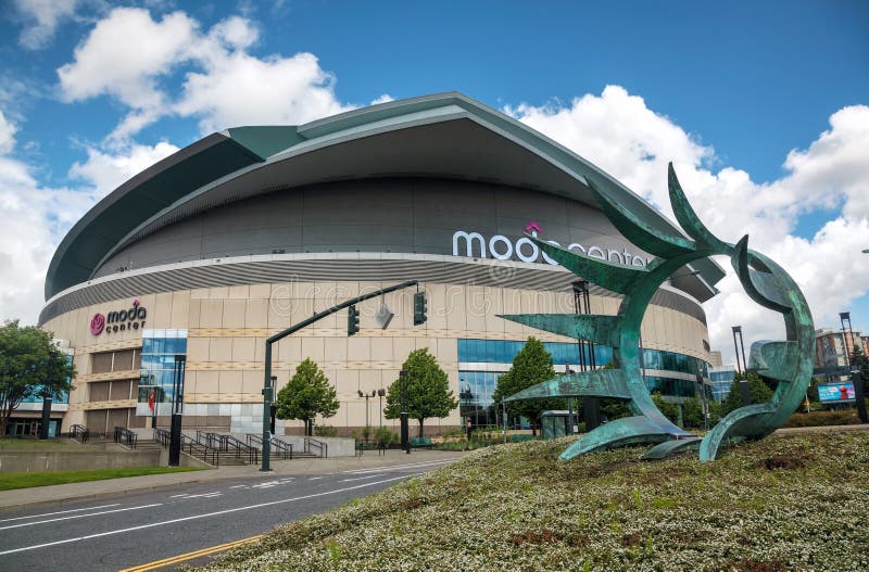 Modacentrum in Portland, Oregon royalty-vrije stock fotografie Modacentrum in Portland, Oregon royalty-vrije stock fotografie