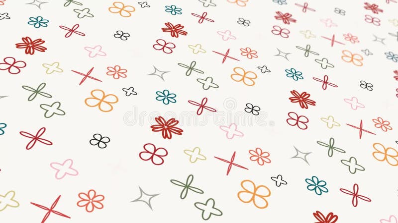 Model abstract animat cu element geometric de fundal cu gradient de tonuri multicolore stock illustration