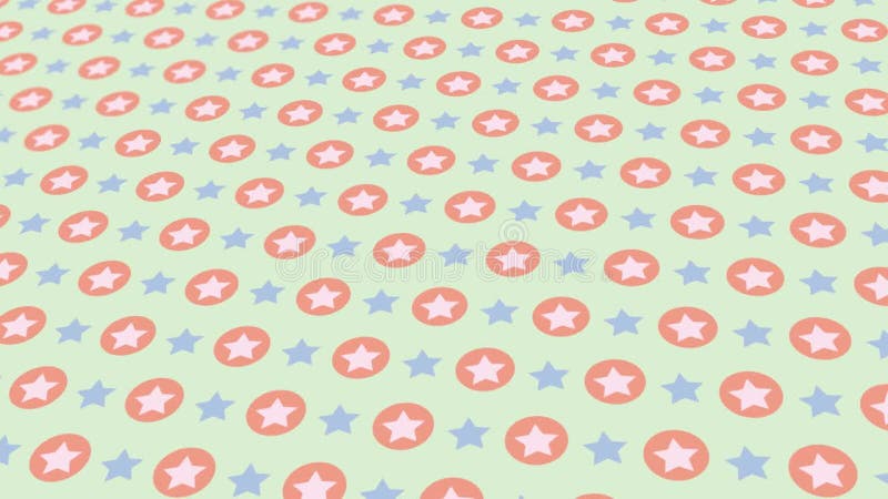 Model abstract animat cu elemente geometrice stelare. fundal degrade culori pastel vector illustration