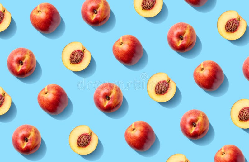 Model colorat de fructe de nectarine proaspete stock images