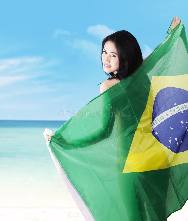 Model cu pavilion brazilian stock photos