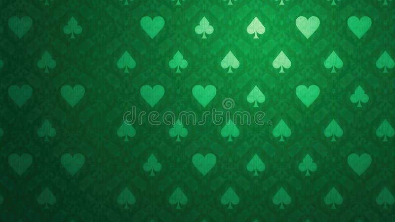 Model Cu Textură Verde, Cu Costume De Card vector illustration