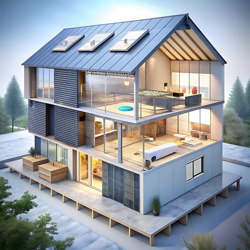 Beautiful view of Contemporary Penthouse Apartment With Eco Friendly Water Conservation System And Sleek Design