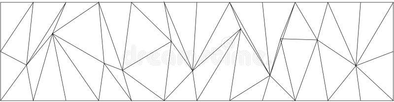 Model geometric abstract cu design fractal triunghiular pentru artă modernă sau pentru fundal.