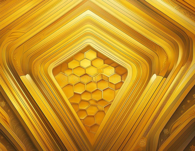 Model geometric alveolar abstract cu textură hexagonală hexagonală, cu design modern și curat royalty free stock image
