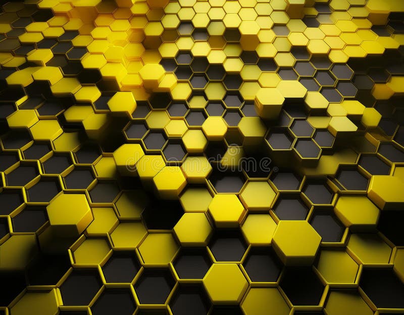 Model geometric alveolar abstract cu textură hexagonală hexagonală, cu design modern și curat stock image