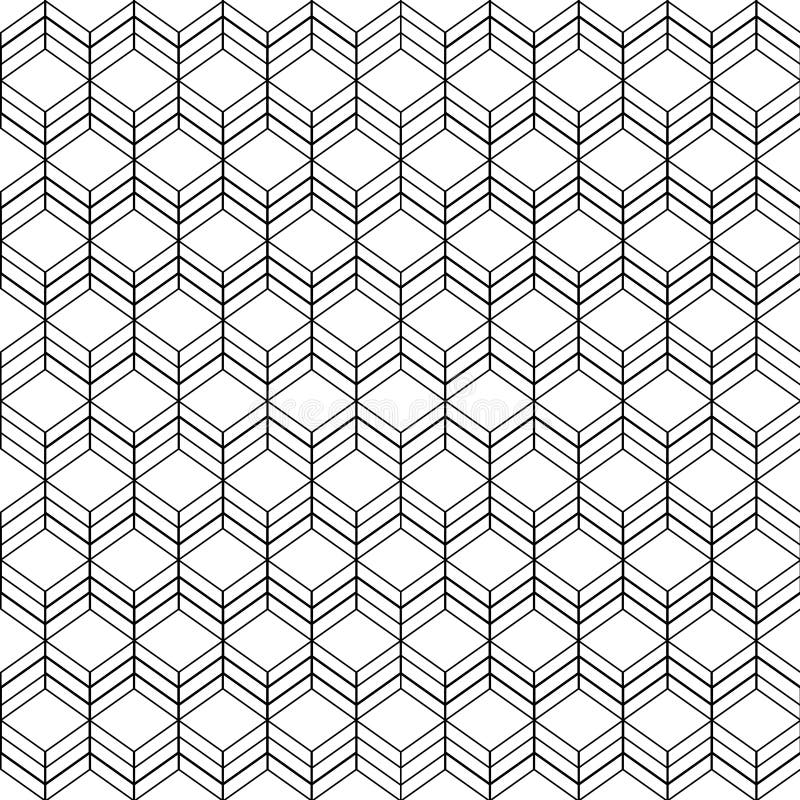 Model geometric cu zăvor fără sudură hexagon. ilustrare vectorială. textură elegantă modernă. hexagoane geometrice repetate. vector illustration