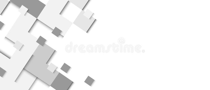 Model geometric formă cu umbră. fundal vector abstract alb modern.