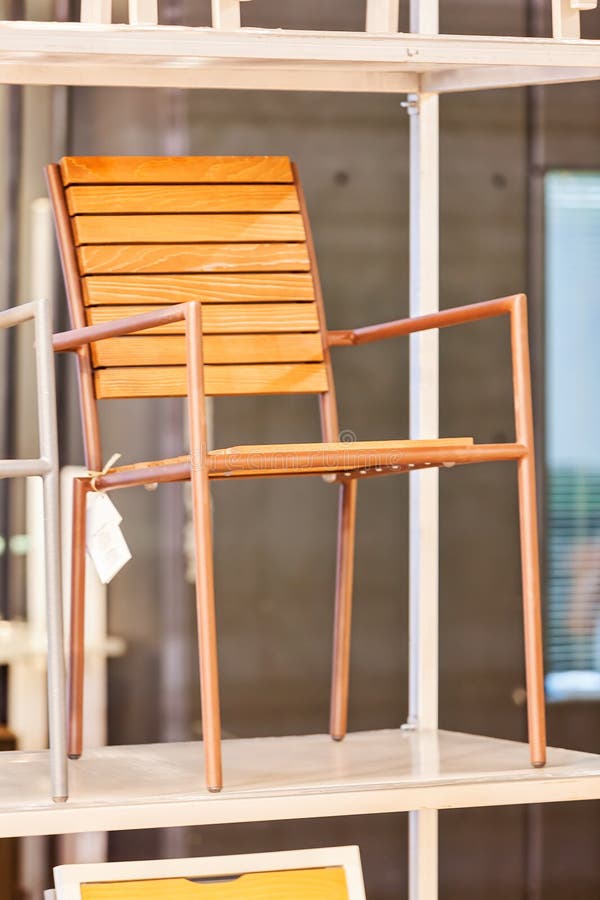 Model of kitchen chair stock photo. Image of brown, kitchen 82783310