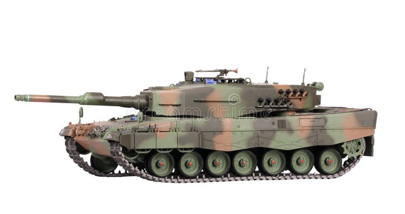 Model of Leopard tank