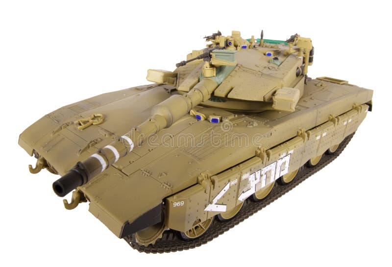 Plastic model of Merkava III MBT. Plastic model of Merkava III MBT