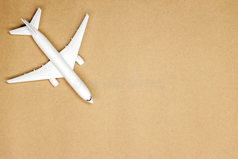 Model Plane,airplane on Pastel Color Background Stock Photo - Image of