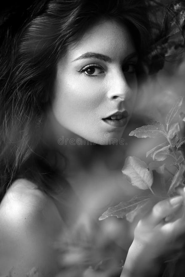 Model stock photo. Image of colorful, glamour, nude, lashes - 95532704