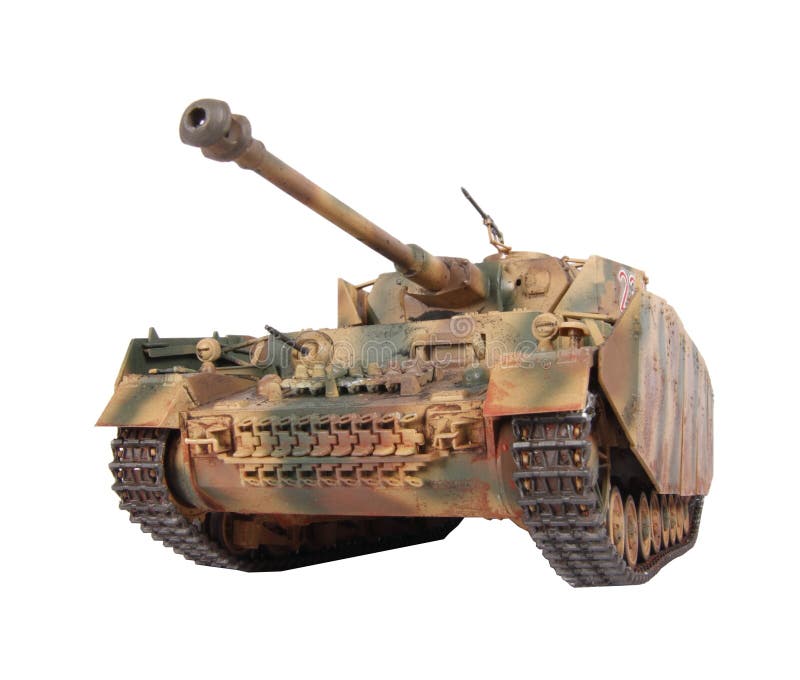 Model of Pz-IV tank