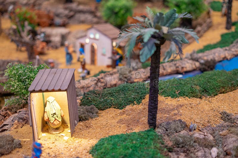 Model Representing People in Rural Life, Inserted in a Catholic