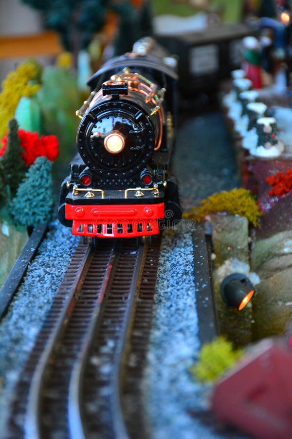 Model Steam Train stock image Model Steam Train stock image
