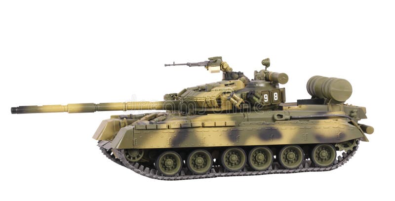 Model of T-80 tank