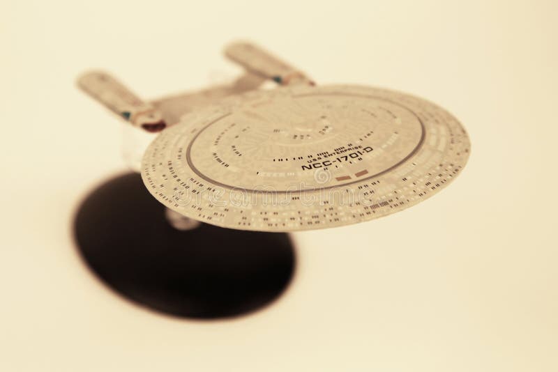 Model of The USS Enterprise from the Star Trek series