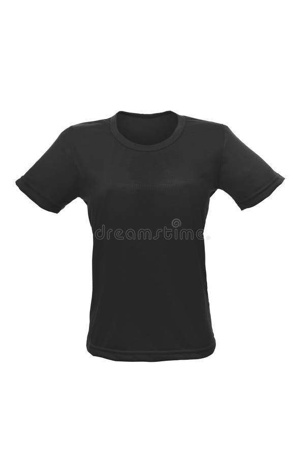 Model van een malplaatje van een woman& x27; s t-shirt op een witte achtergrond stock foto's Model van een malplaatje van een woman& x27; s t-shirt op een witte achtergrond stock foto's