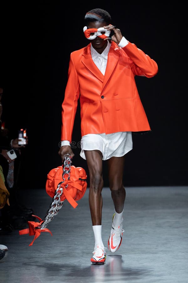 A Model Walking Runway at the Tokyo James Fashion Show Editorial Image ...