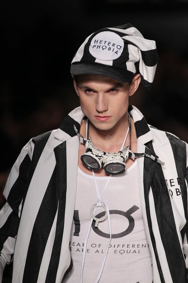 A Model Walks the Runway during the Charity Water Fashion Show ...