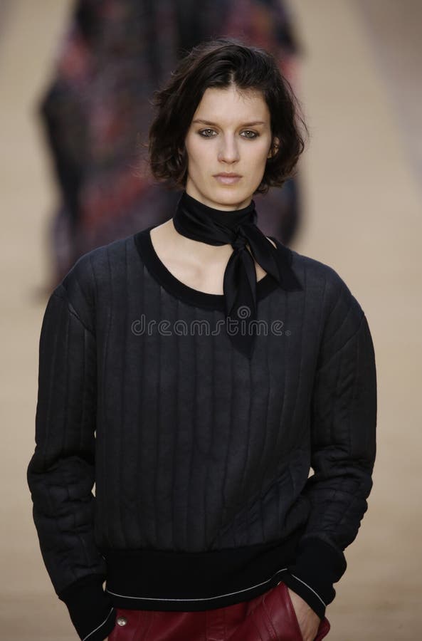 A Model Walks the Runway during the Chloe Show Editorial Image - Image ...